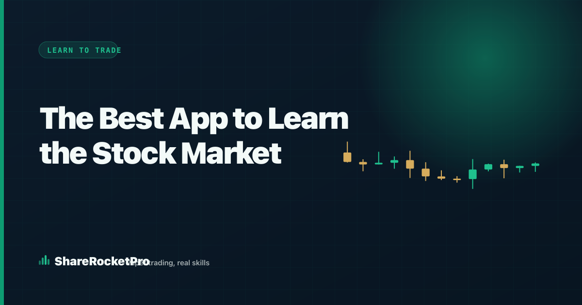Best app to learn the stock market for beginners — candlestick cover