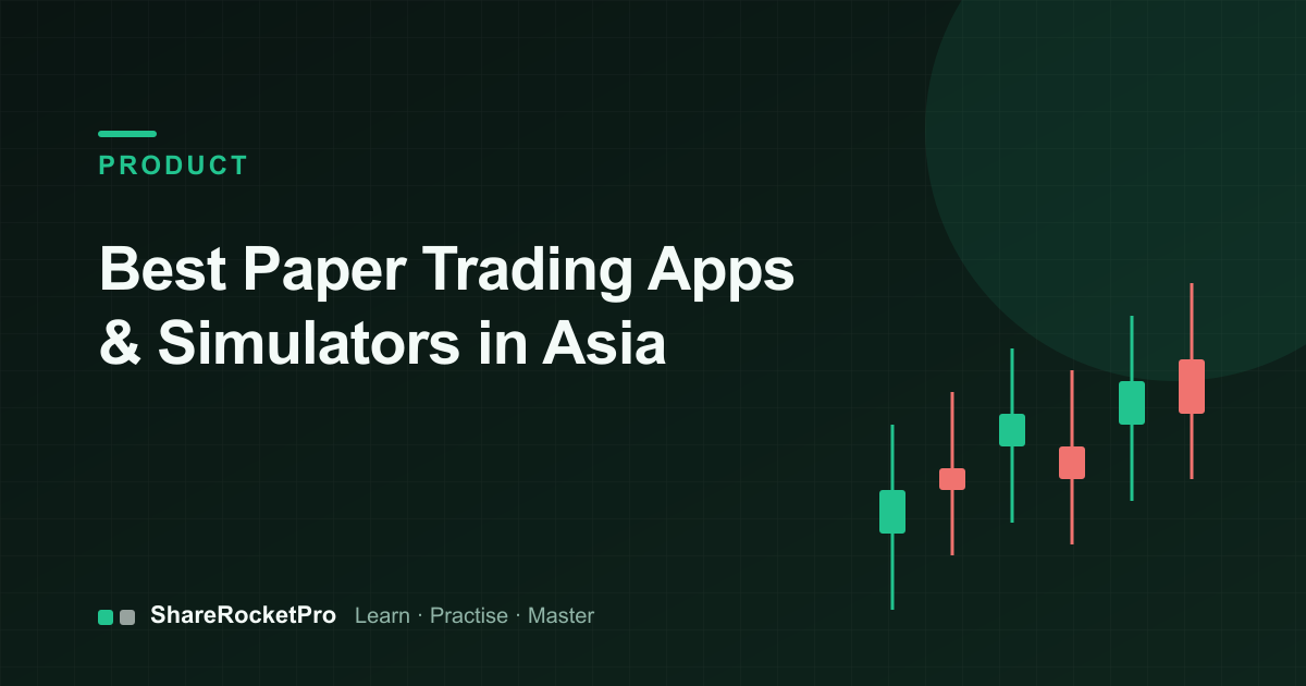 Candlestick illustration for best trading simulators in Asia
