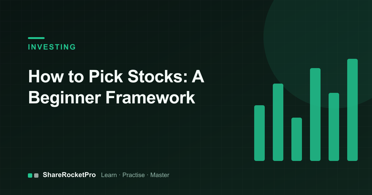 Bar chart for how to pick stocks