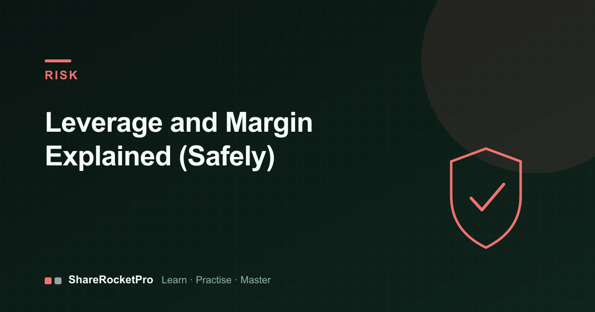Shield illustration for leverage and margin